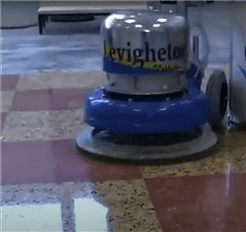 Mermer Parlaklığında Terrazzo Silim